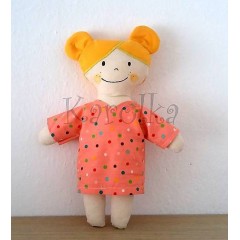 Textilná bábika - Karolka